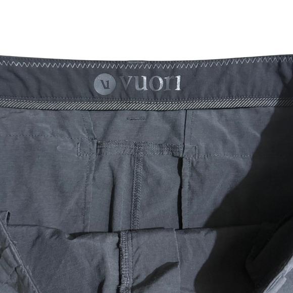 Vuori Aim Men's Shorts Charcoal Gray size 36 inseam 8" - Picture 5 of 7
